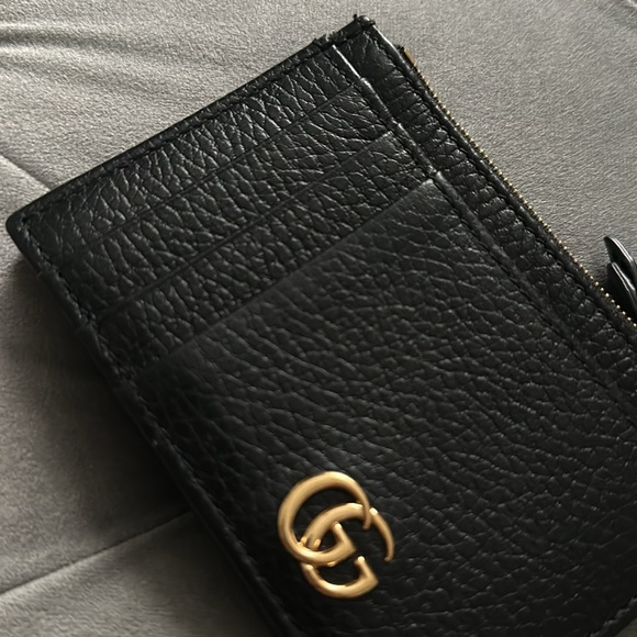 Gucci Leather GG Slim Wallet Card Case - Picture 2 of 7